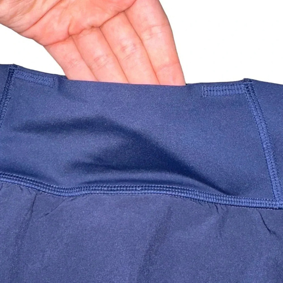 Title Nine Bonded Ultralight Running Skort Navy Skirt Tennis Pickeball Small - Picture 8 of 8